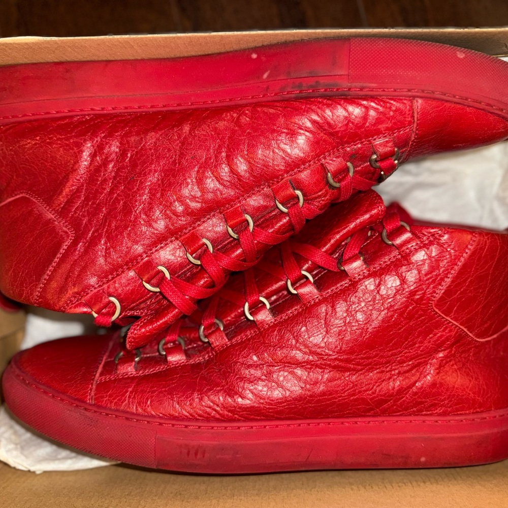 Balenciaga Arena High-Top Sneakers - Picture 2 of 5